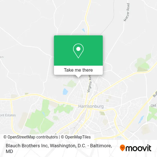Blauch Brothers Inc map