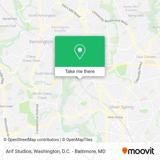 Arif Studios map
