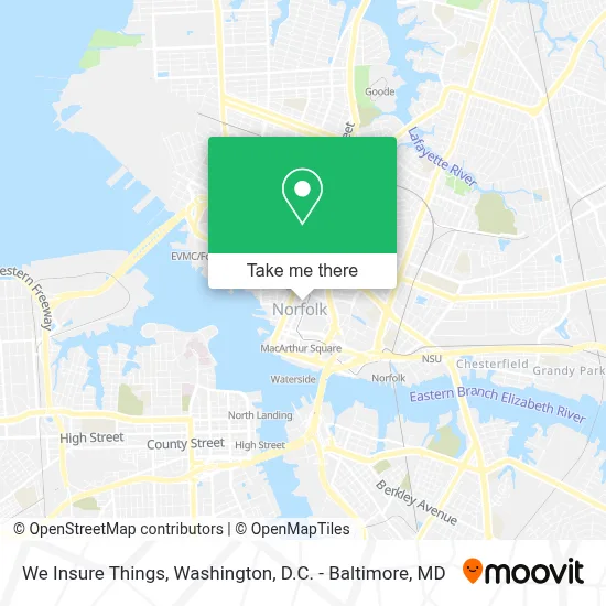 We Insure Things map