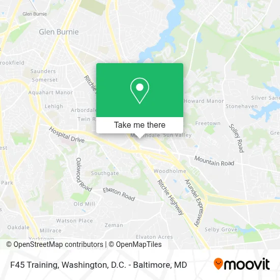 F45 Training map