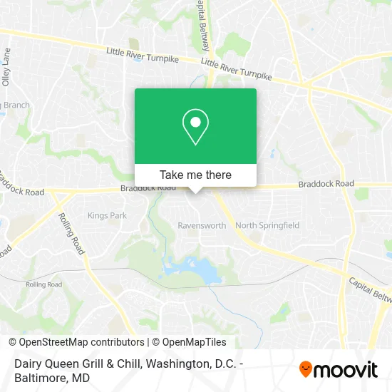 Dairy Queen Grill & Chill map