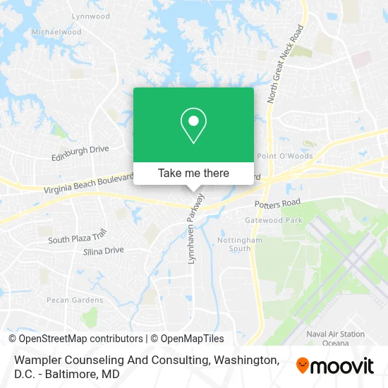 Wampler Counseling And Consulting map