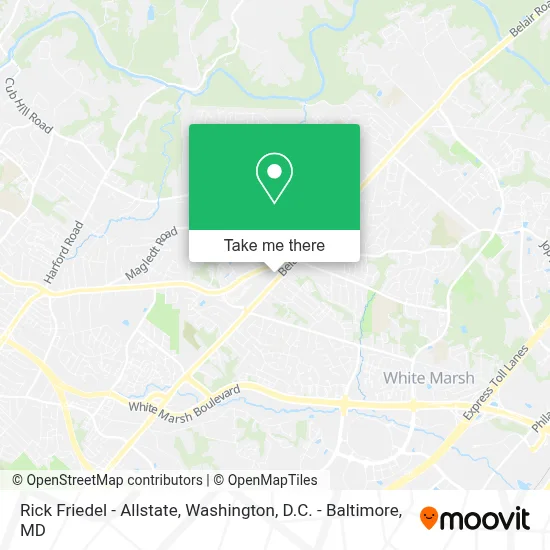 Rick Friedel - Allstate map