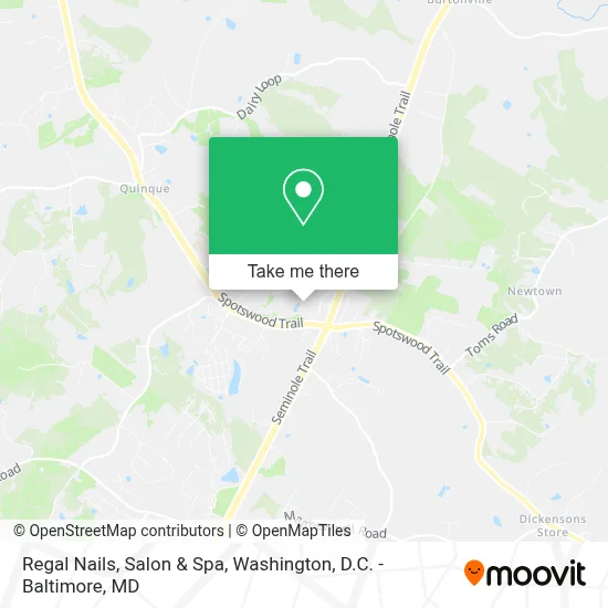 Regal Nails, Salon & Spa map