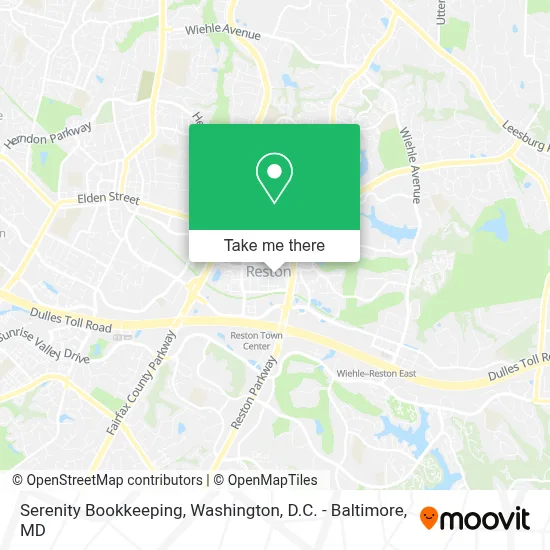 Serenity Bookkeeping map
