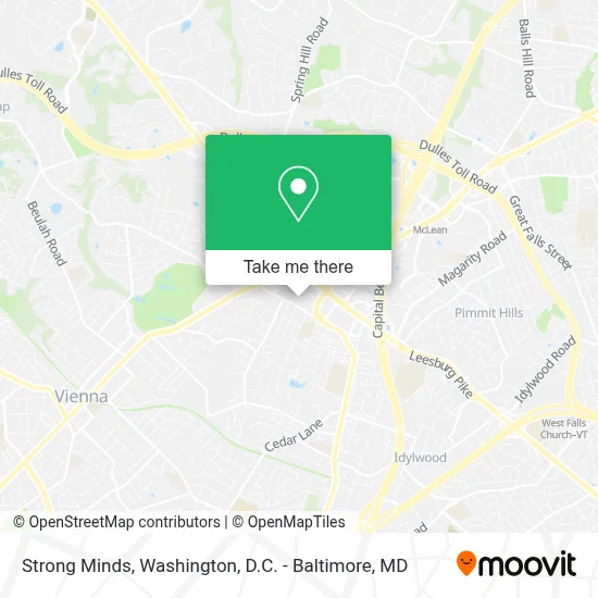 Strong Minds map