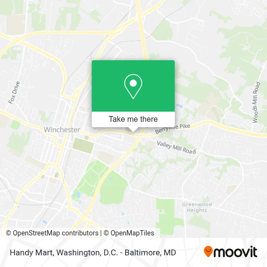 Handy Mart map