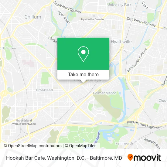 Hookah Bar Cafe map