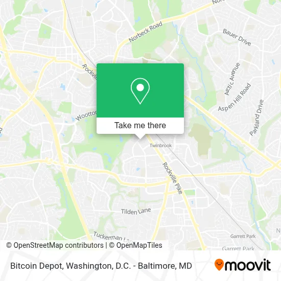 Bitcoin Depot map