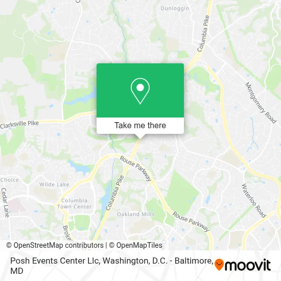 Posh Events Center Llc map