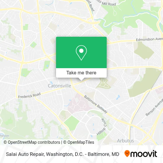 Salai Auto Repair map