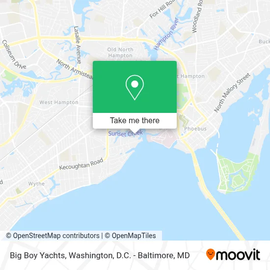 Big Boy Yachts map