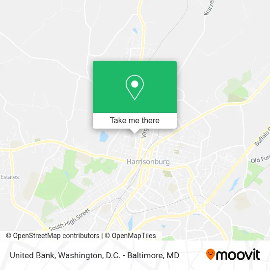 United Bank map