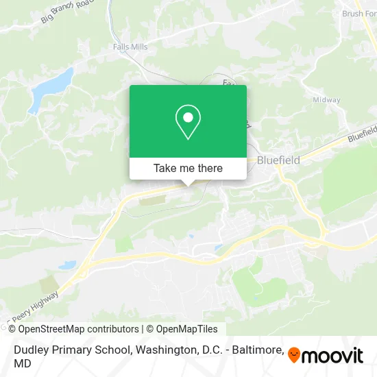 Dudley Primary School map