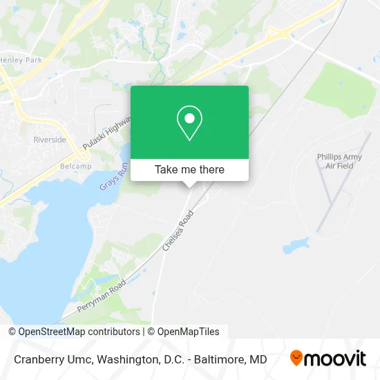 Cranberry Umc map