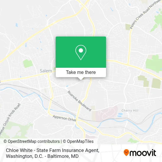 Chloe White - State Farm Insurance Agent map
