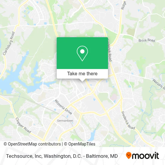 Techsource, Inc map