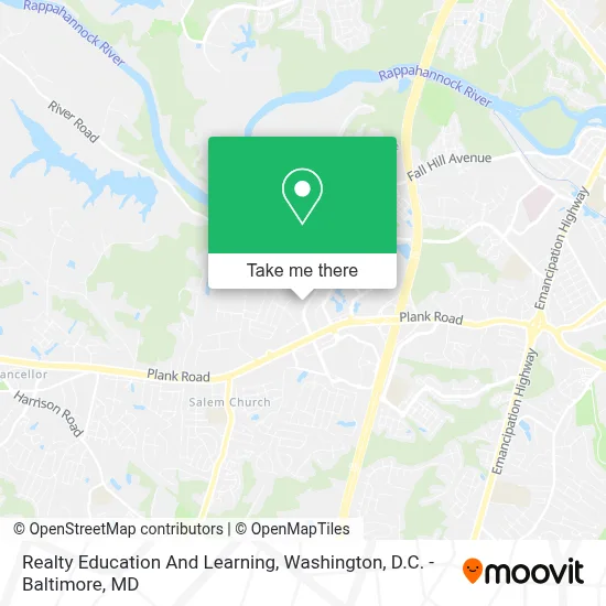 Realty Education And Learning map