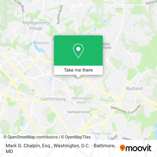 Mark G. Chalpin, Esq. map