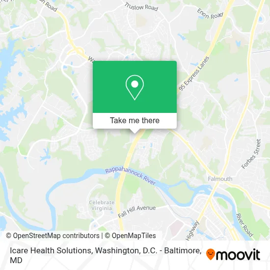 Icare Health Solutions map