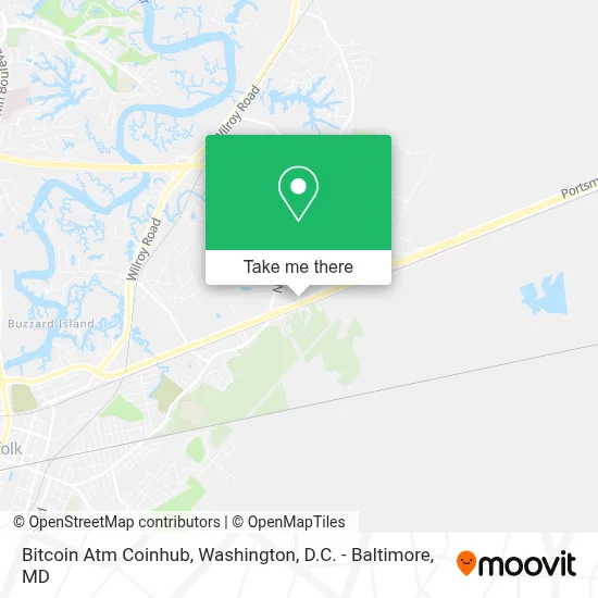 Bitcoin Atm Coinhub map