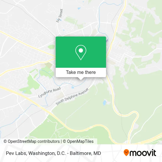 Pev Labs map