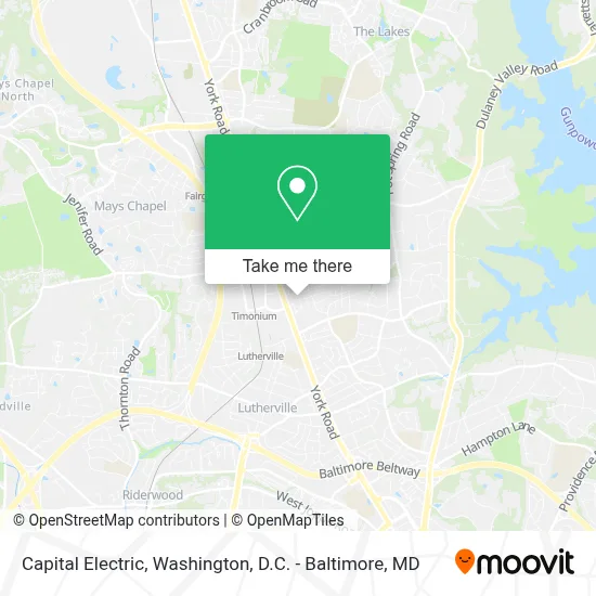 Capital Electric map