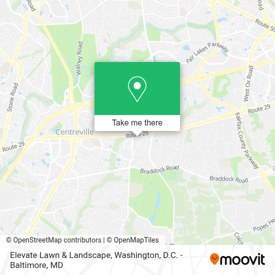 Elevate Lawn & Landscape map