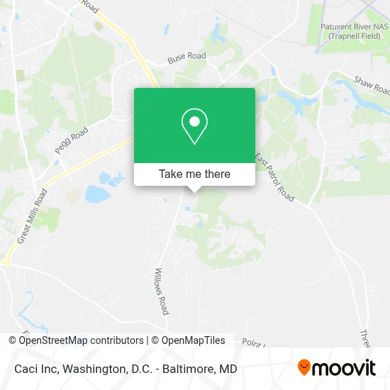 Caci Inc map