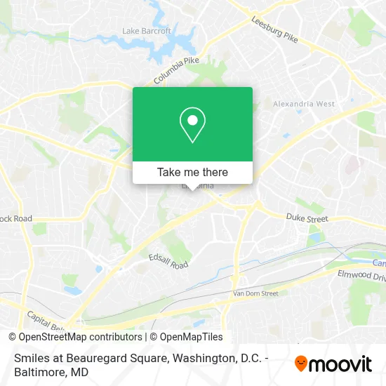 Smiles at Beauregard Square map