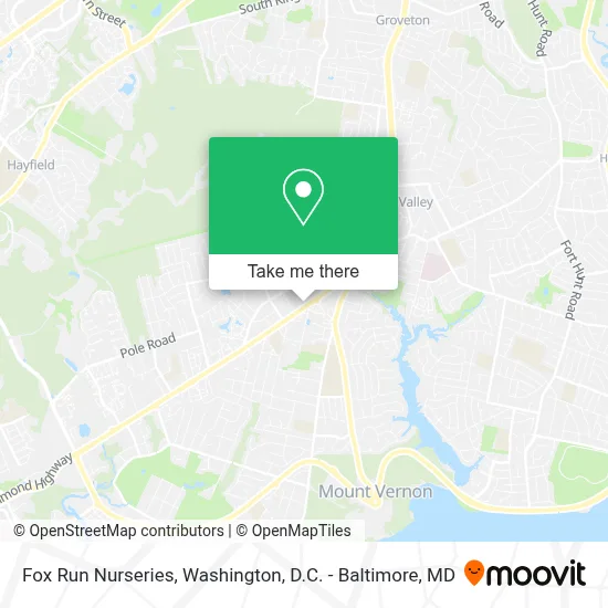 Fox Run Nurseries map