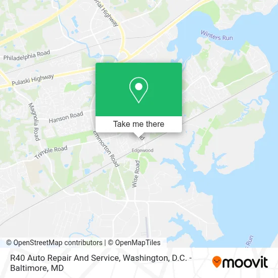 R40 Auto Repair And Service map