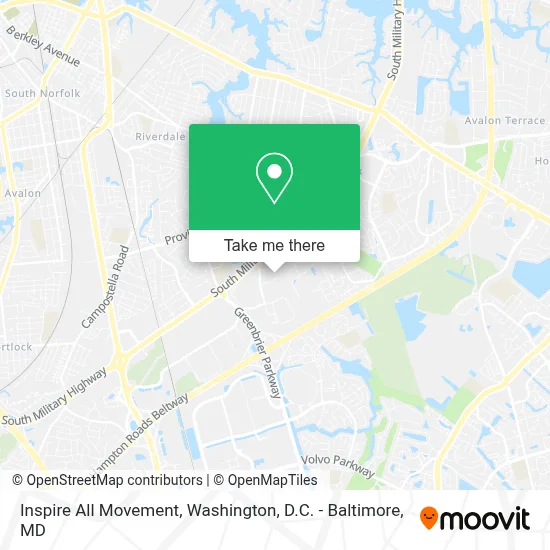 Inspire All Movement map