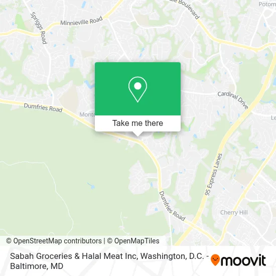 Sabah Groceries & Halal Meat Inc map