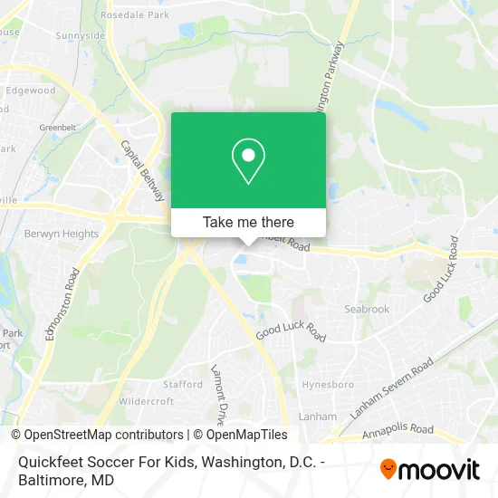 Quickfeet Soccer For Kids map