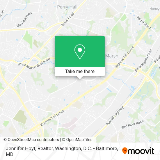 Jennifer Hoyt, Realtor map