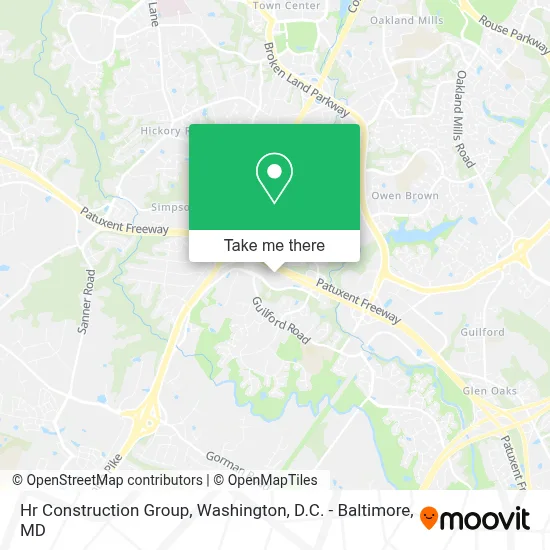 Hr Construction Group map