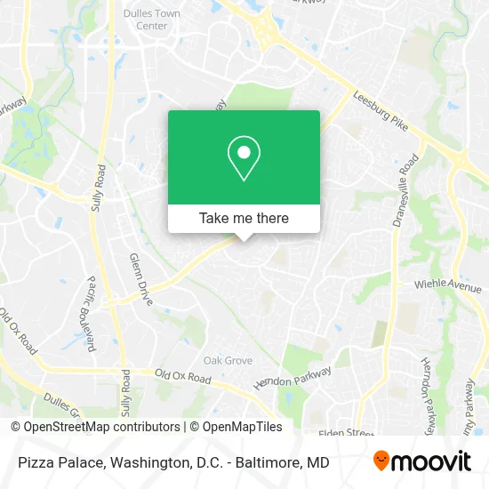 Pizza Palace map