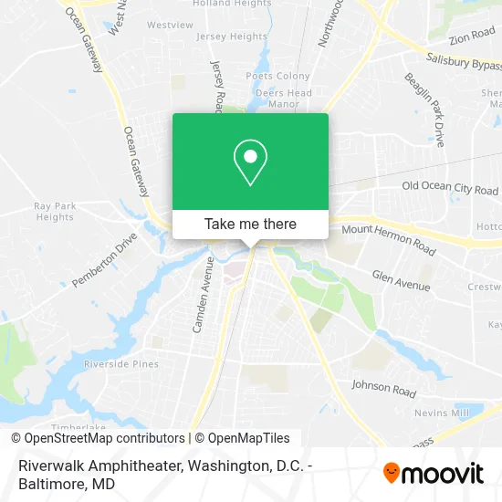 Riverwalk Amphitheater map