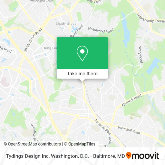 Tydings Design Inc map