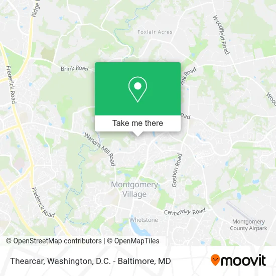 Thearcar map