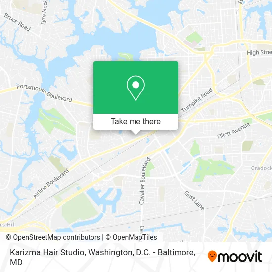 Karizma Hair Studio map