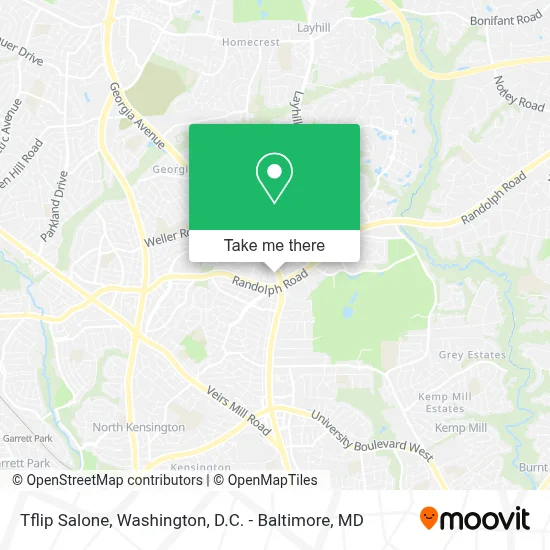 Tflip Salone map