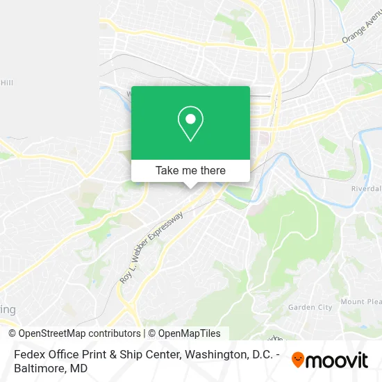 Fedex Office Print & Ship Center map