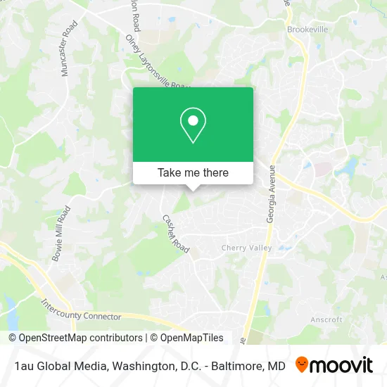 1au Global Media map