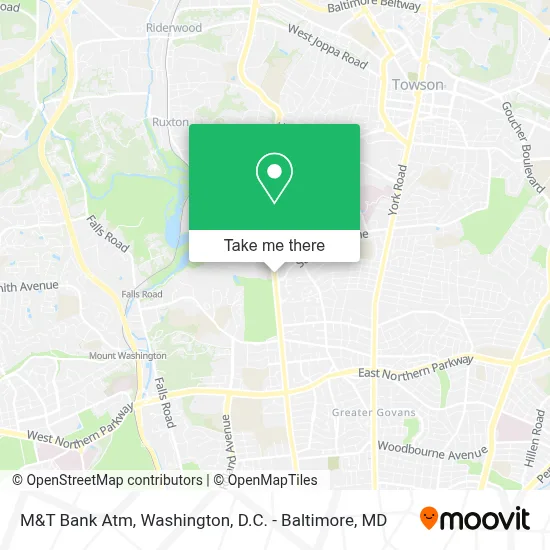 M&T Bank Atm map