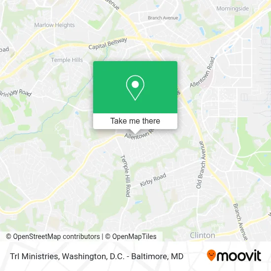 Trl Ministries map