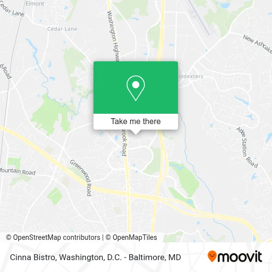 Cinna Bistro map
