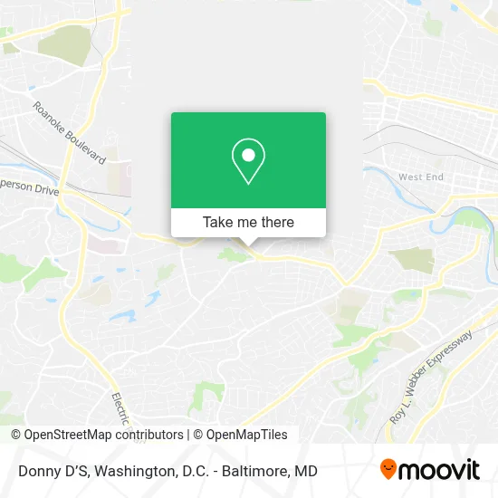Donny D’S map