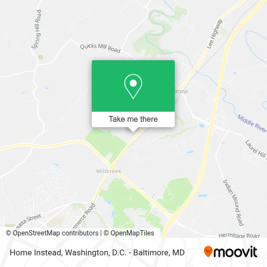 Home Instead map